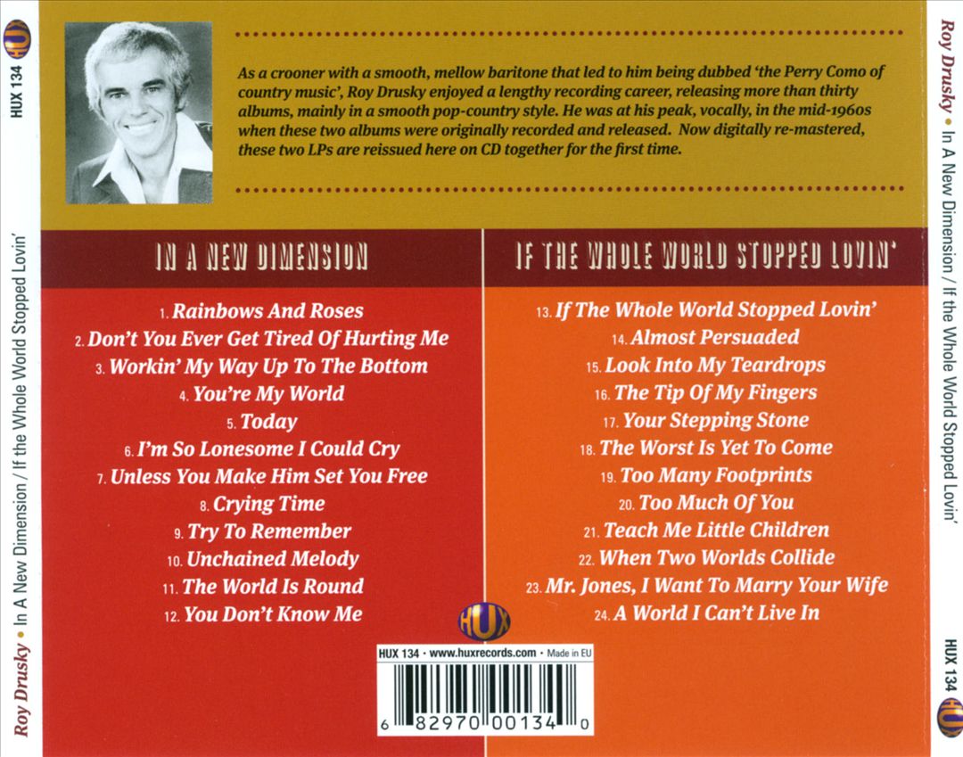 In a New Dimension/If the Whole World Stopped Lovin' cover art