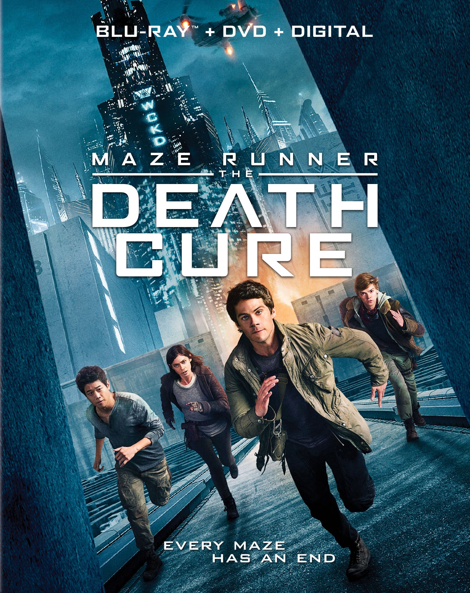 Maze Runner: The Death Cure [Includes Digital Copy] [Blu-ray/DVD] cover art