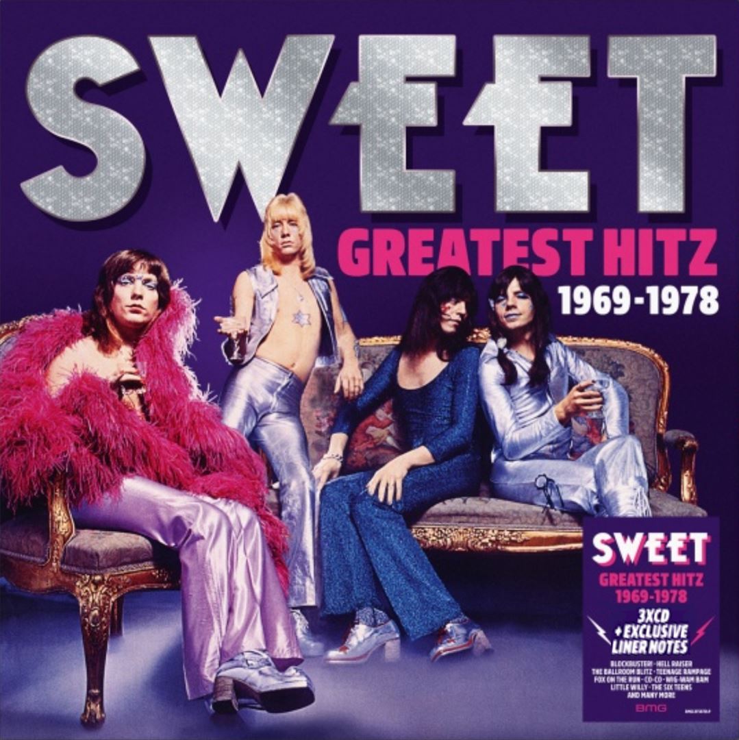 Greatest Hitz! The Best of Sweet 1969-1978 cover art