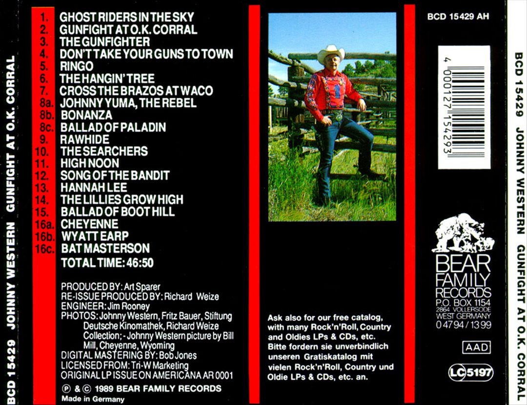 Gunfight at O.K. Corral cover art