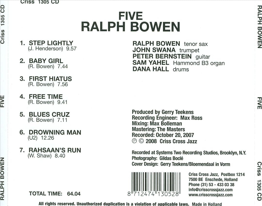 Five cover art