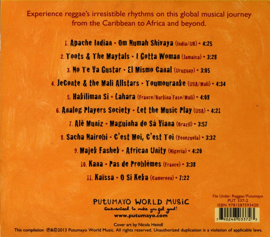 Putumayo Presents: World Reggae cover art