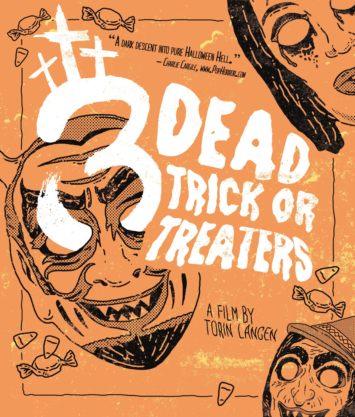 3 Dead Trick or Treaters [Blu-ray] cover art