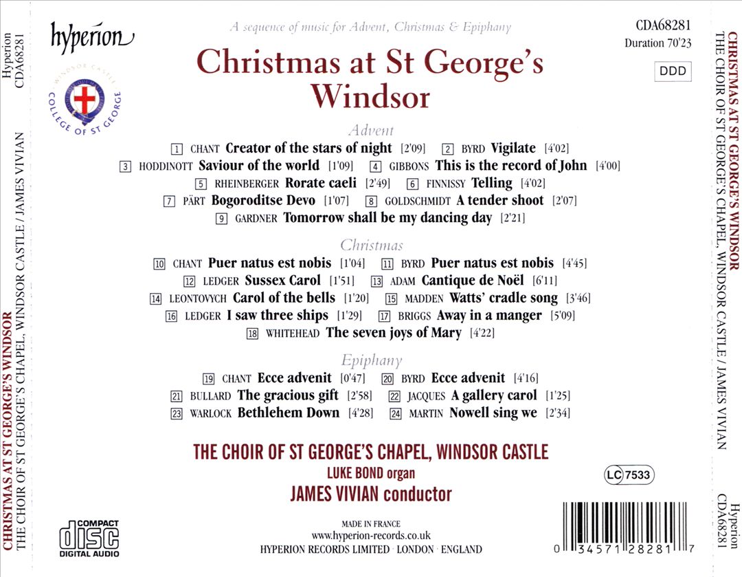 Christmas at St George's, Windsor cover art
