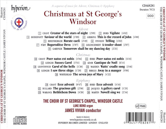 Christmas at St George's, Windsor cover art