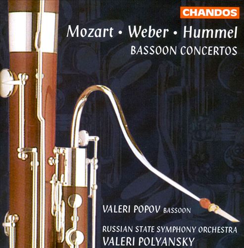 Mozart, Weber, Hummel: Bassoon Concertos cover art