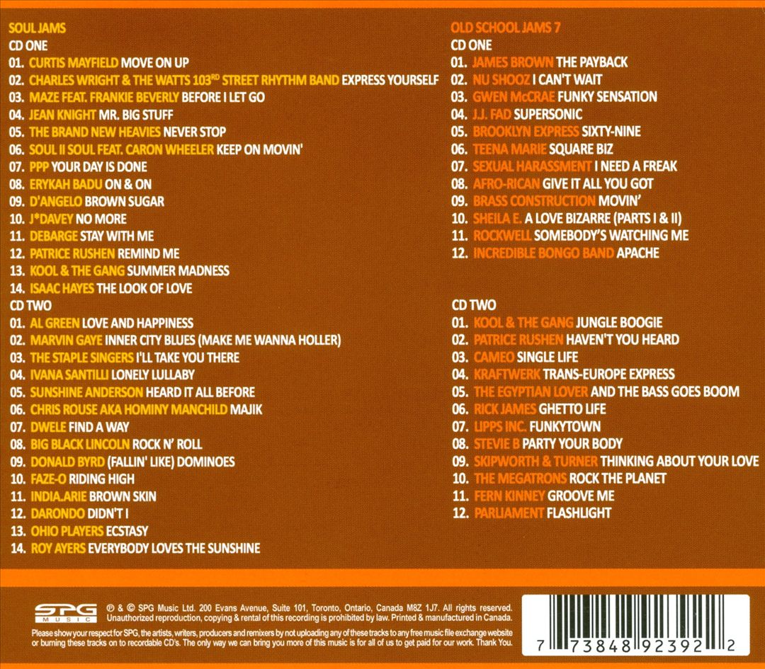 Soul Jams/Old School 7 cover art