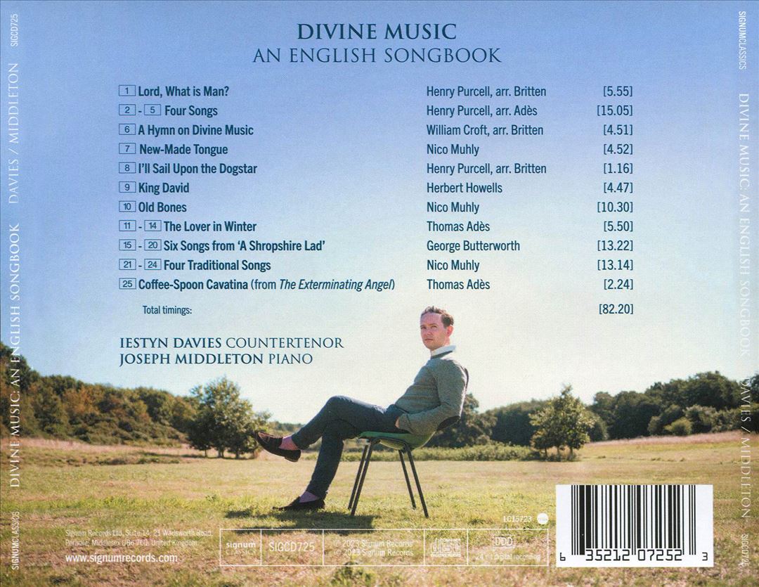 Divine Music: An English Songbook cover art