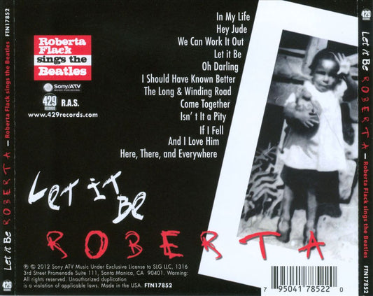 Let It Be Roberta: Roberta Flack Sings the Beatles cover art