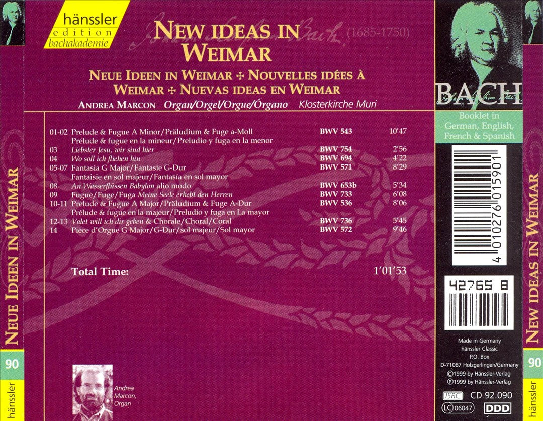 New Ideas in Weimar cover art
