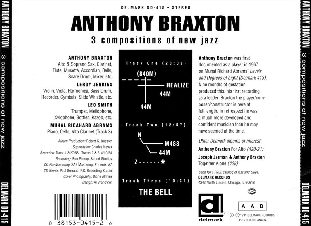 3 Compositions of New Jazz cover art