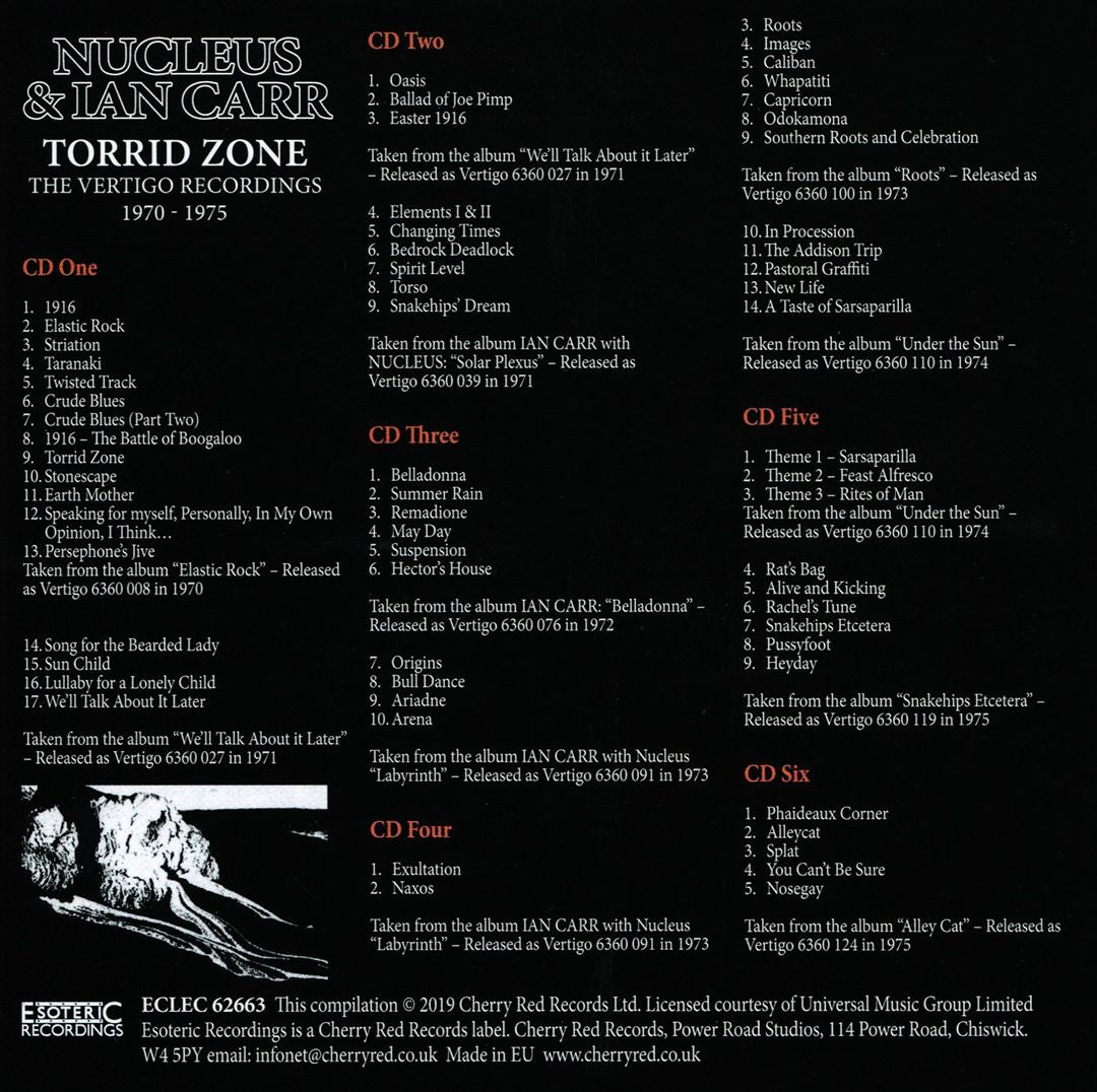 Torrid Zone: The Vertigo Recordings 1970-1975 cover art