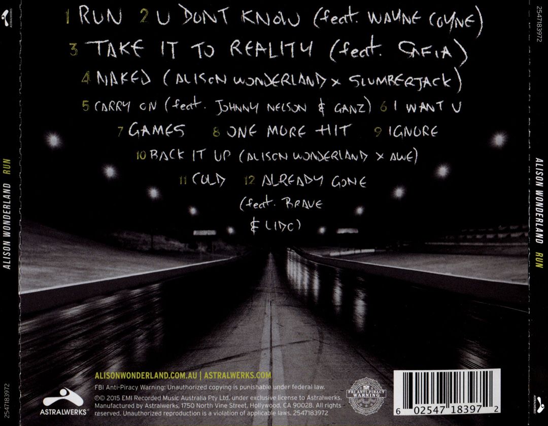 Run cover art