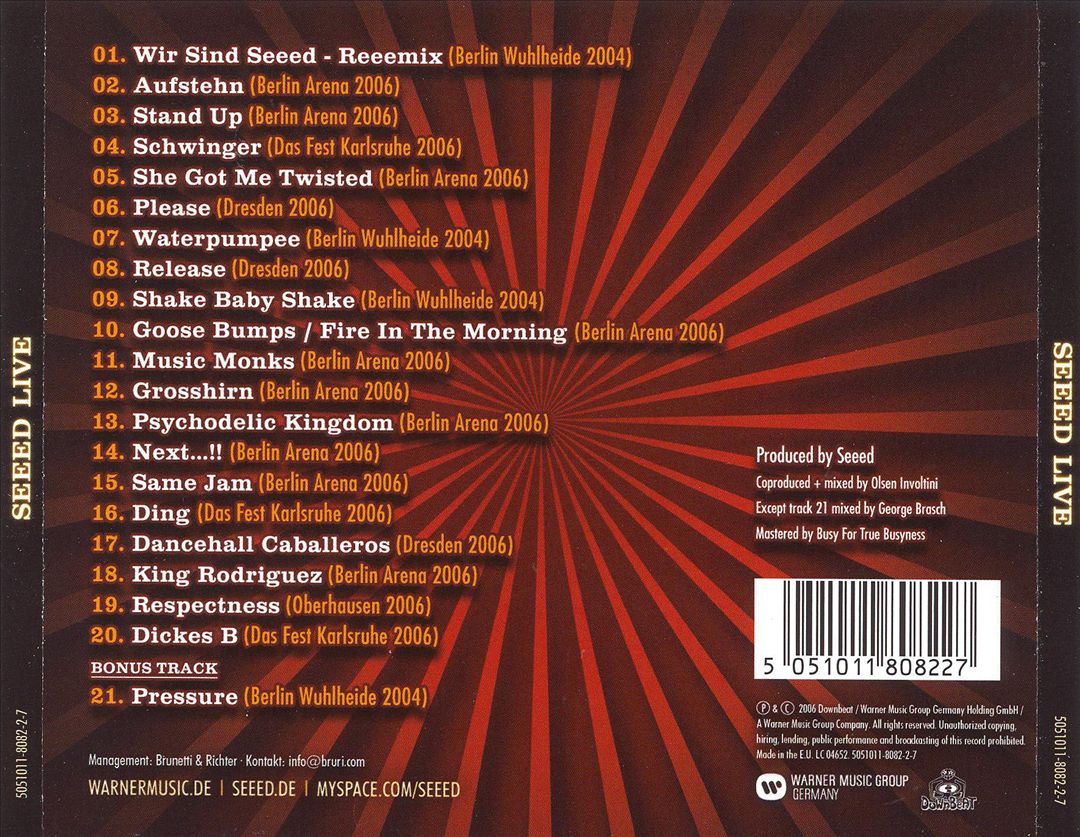 Live cover art