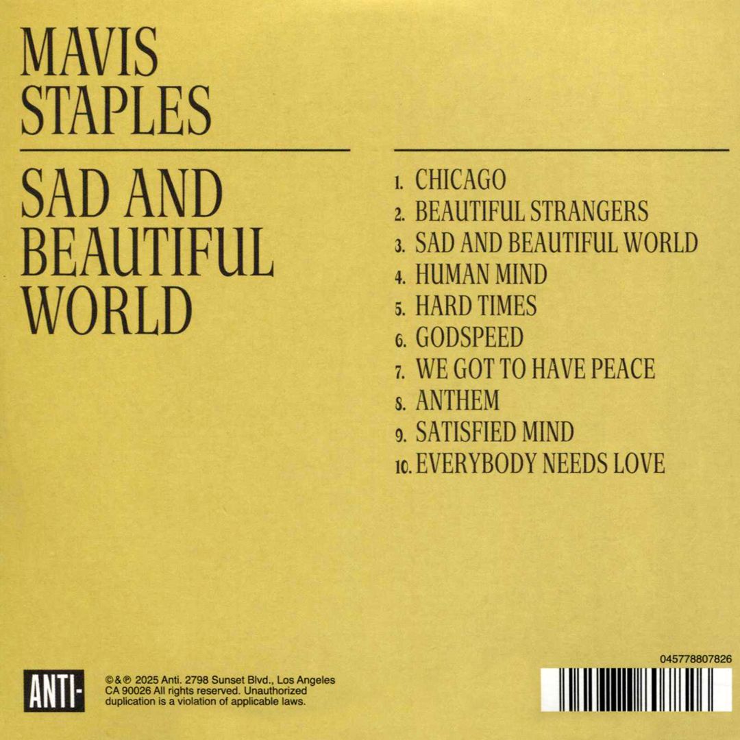 Sad and Beautiful World cover art