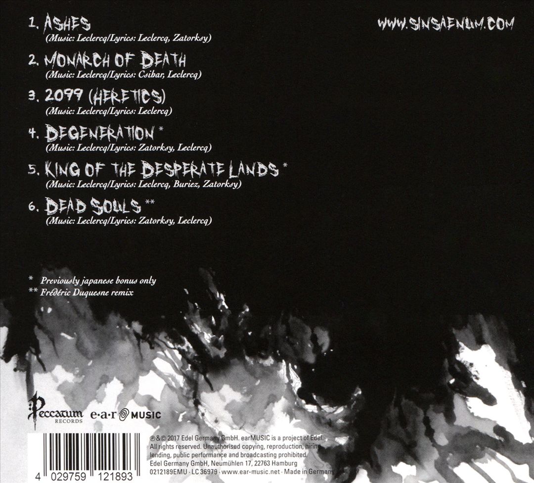 Ashes cover art