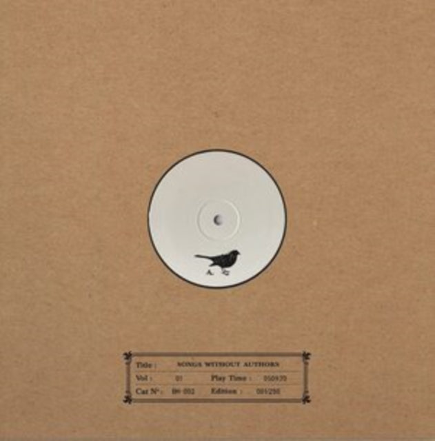 SONGS WITHOUT AUTHORS` VOL. 1 cover art