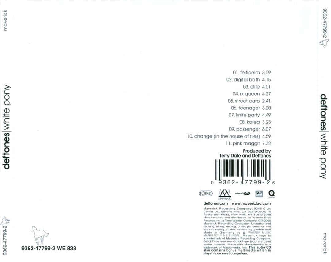 White Pony cover art