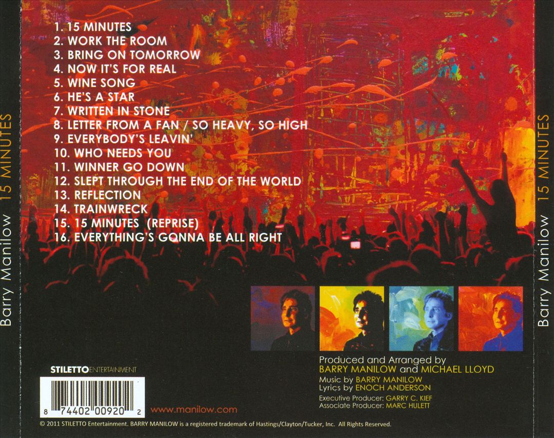 15 Minutes (FAME... Can You Take It?) cover art