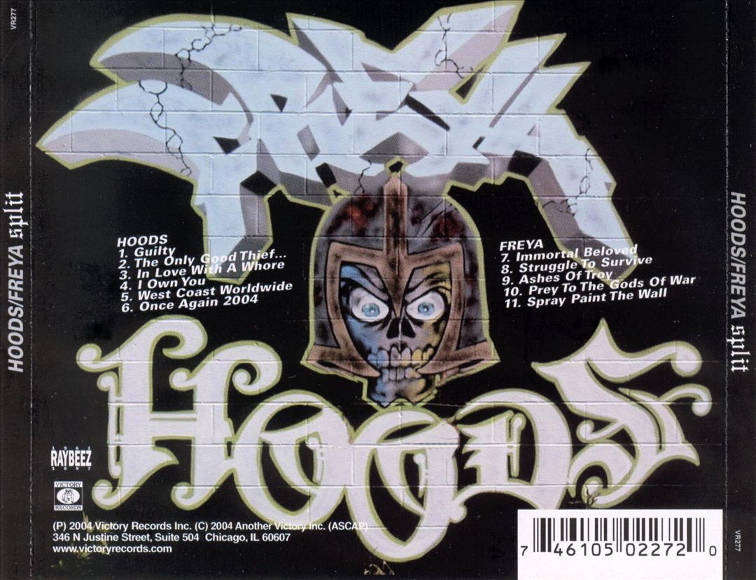 Freya/Hoods [Split CD] cover art