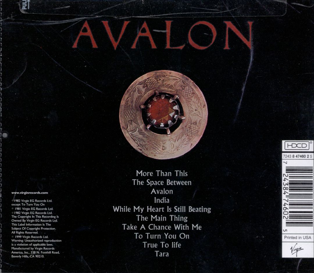 Avalon cover art