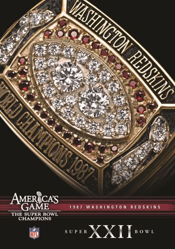 NFL: America's Game - 1987 Washington Redskins - Super Bowl XXII cover art