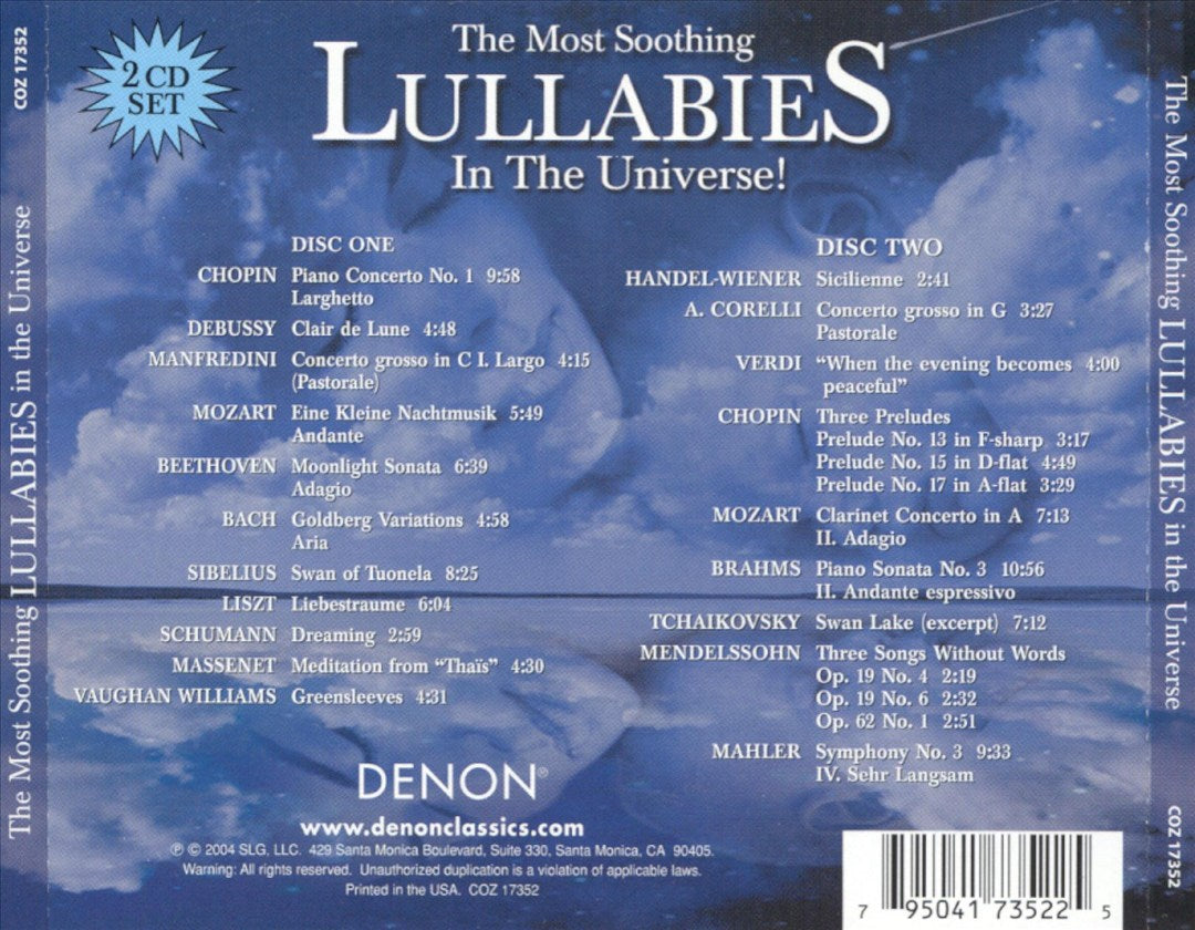 Most Soothing Lullabies in the Universe! cover art