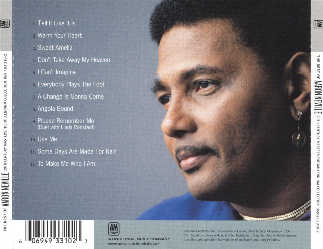 20th Century Masters - The Millennium Collection: The Best of Aaron Neville cover art