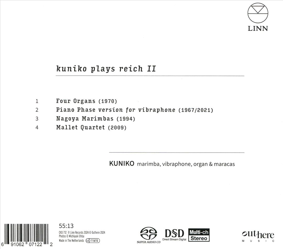 Kuniko Plays Reich II cover art