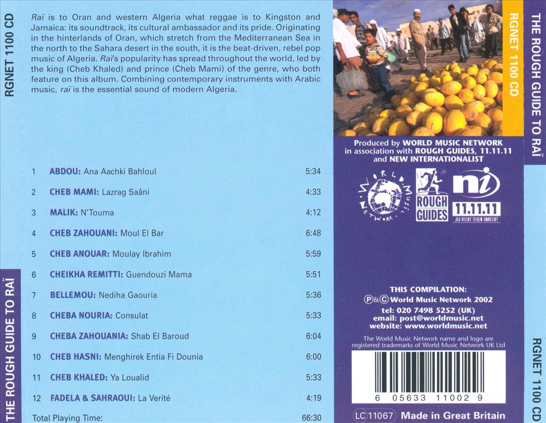 Rough Guide to Raï cover art