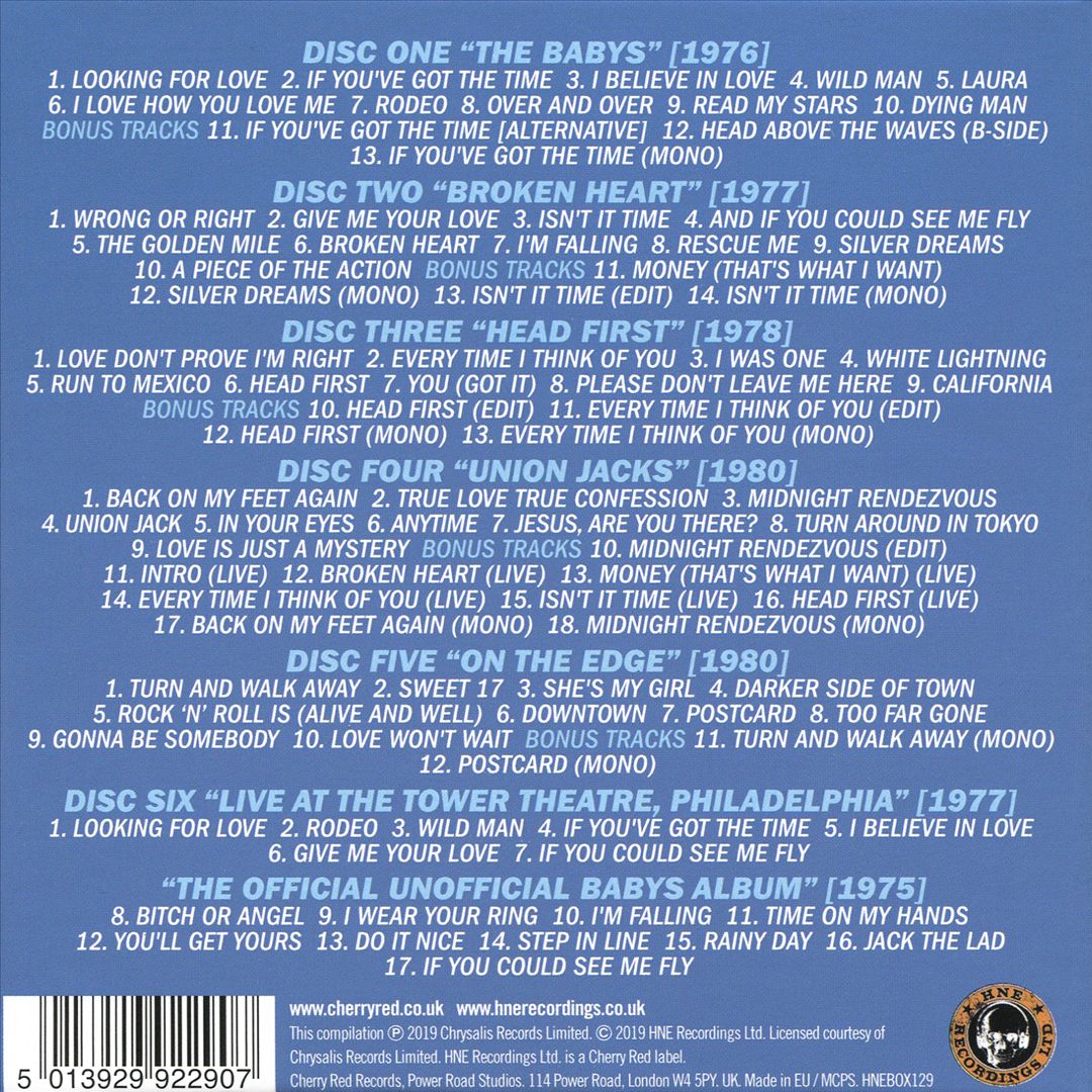 Silver Dreams: Complete Albums 1975-1980 cover art