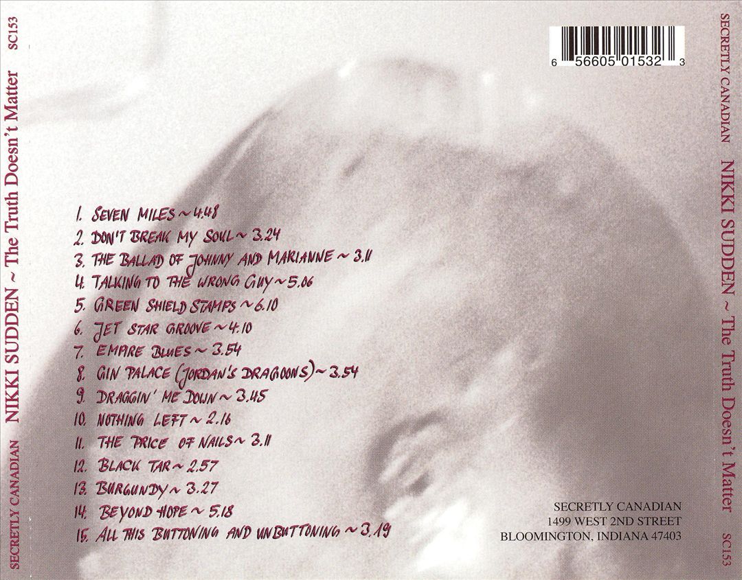 Truth Doesn't Matter cover art