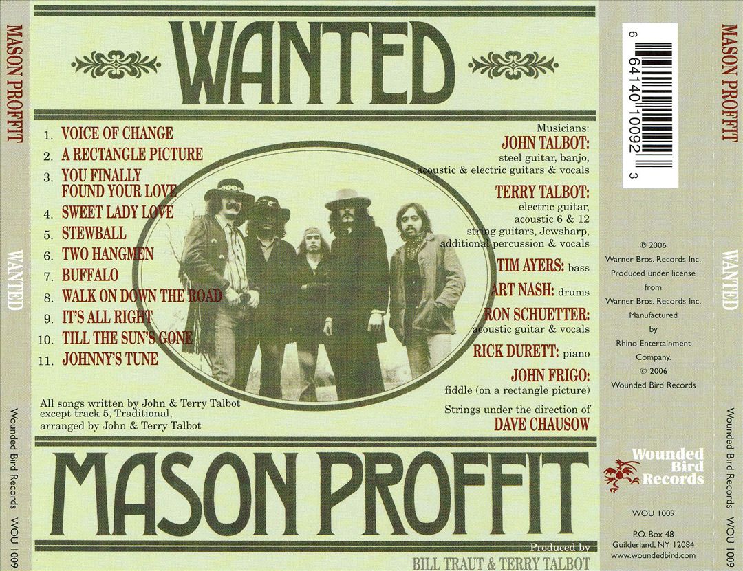 Wanted cover art