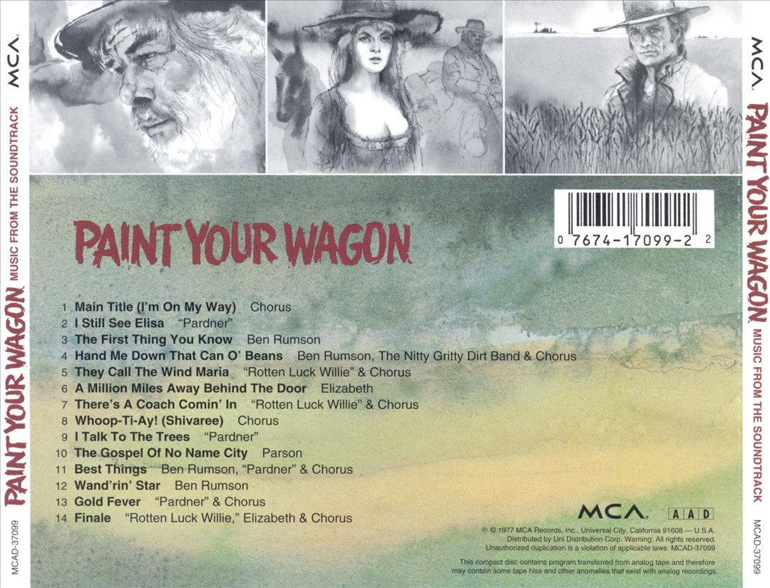 Paint Your Wagon [Original Motion Picture Soundtrack] cover art