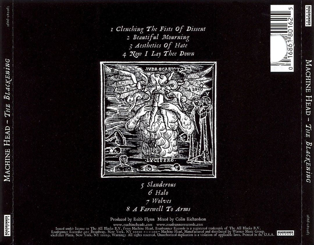 Blackening cover art