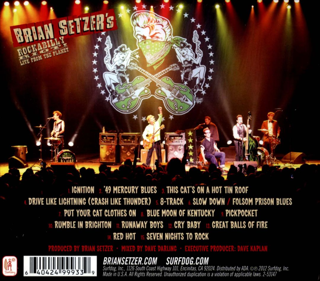 Rockabilly Riot! Live From the Planet cover art