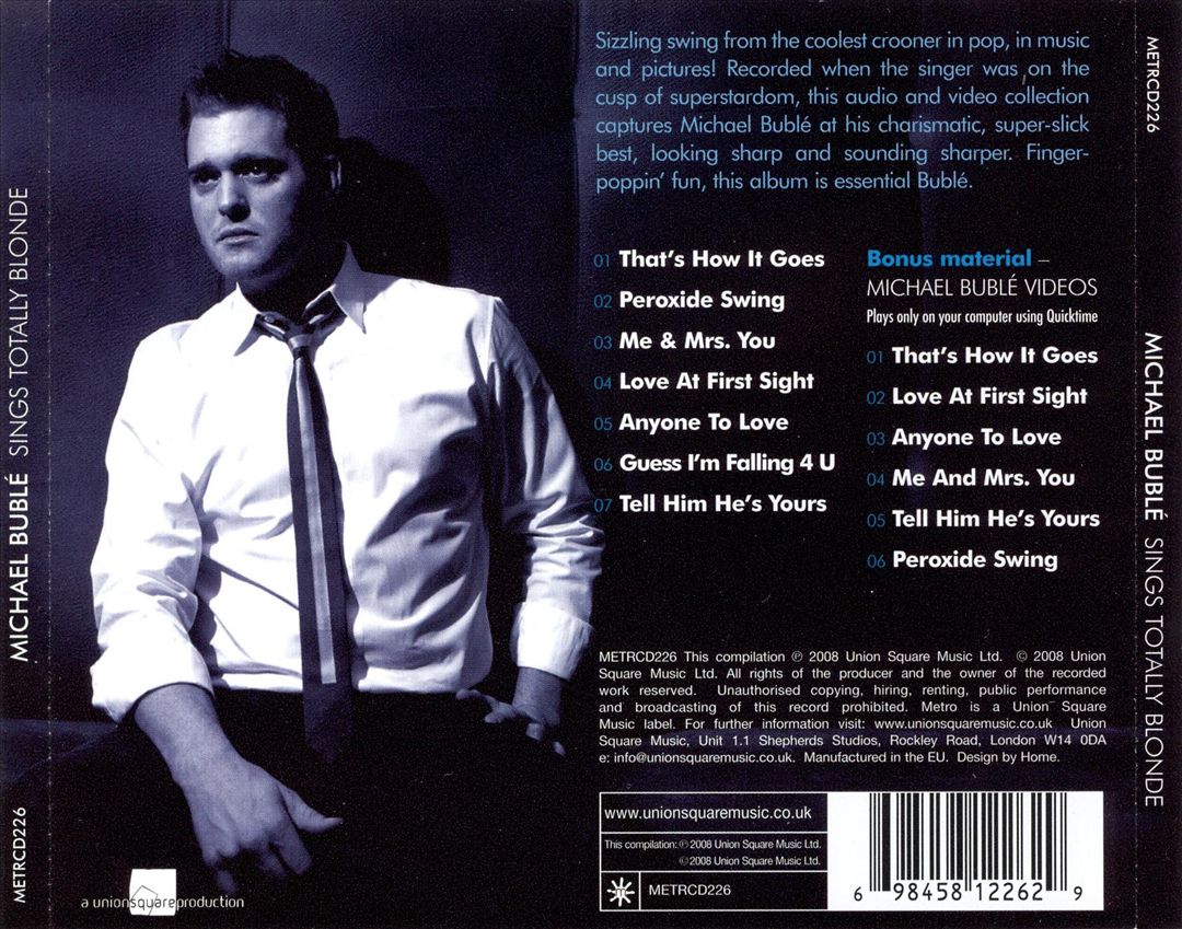 Sings Totally Blonde cover art
