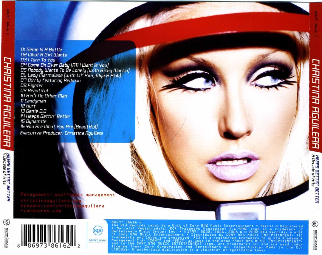 Keeps Gettin' Better: A Decade of Hits [International] cover art