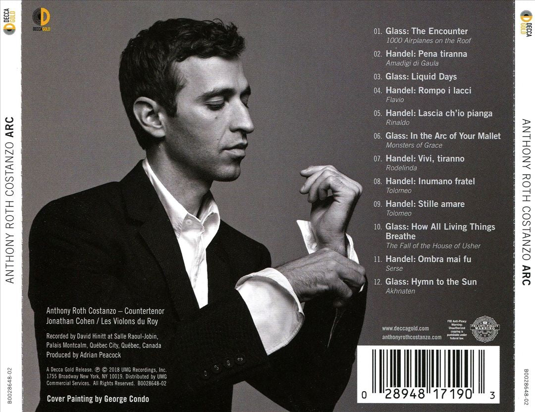 ARC: Glass, Handel cover art