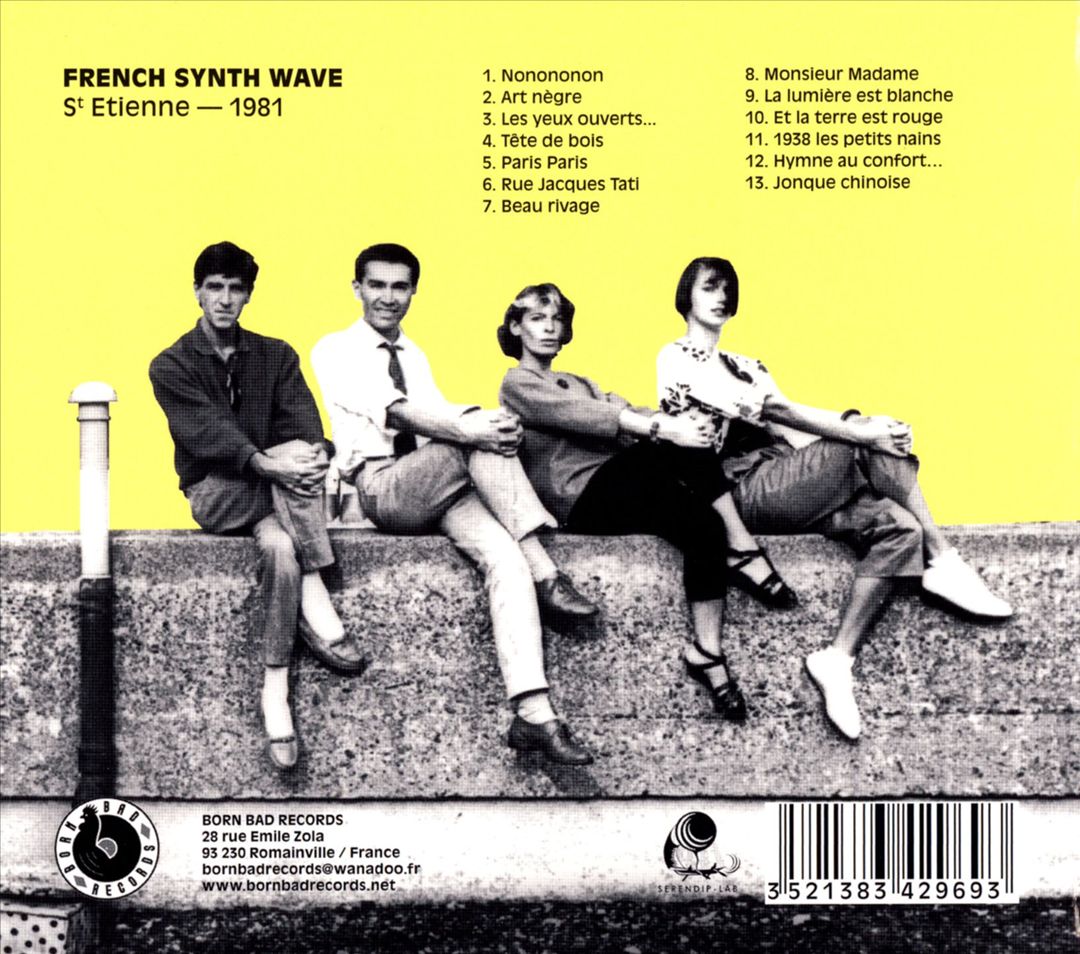 French Synth Wave: St Etienne - 1981 cover art