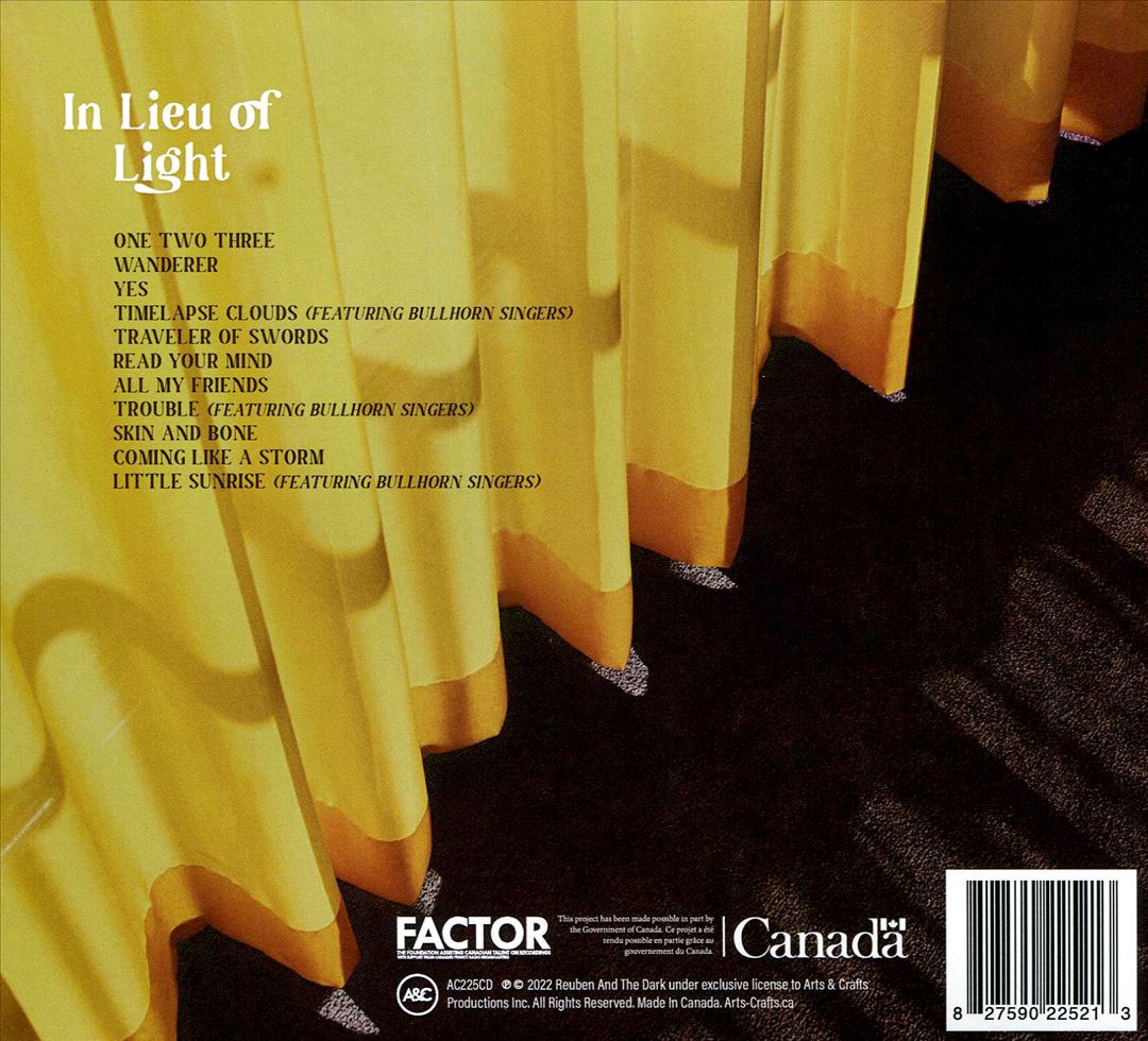 In Lieu of Light cover art