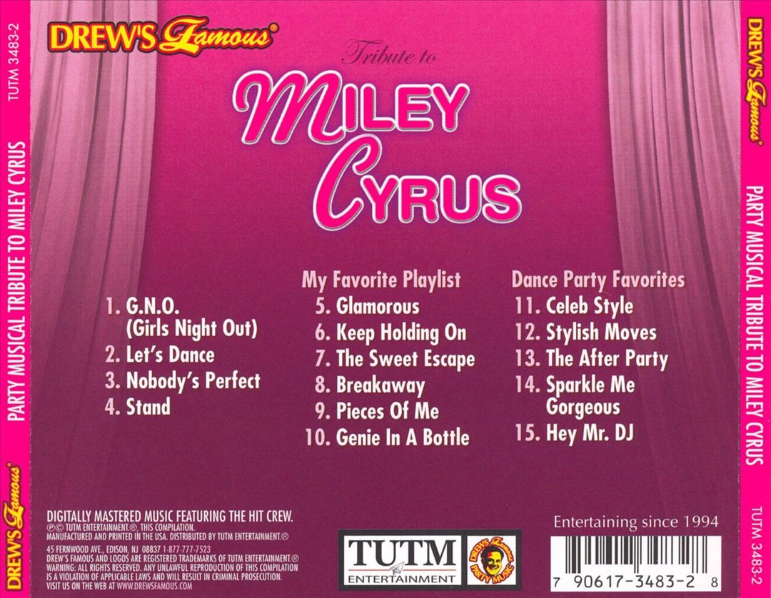 Party Musical: Tribute to Miley Cyrus cover art