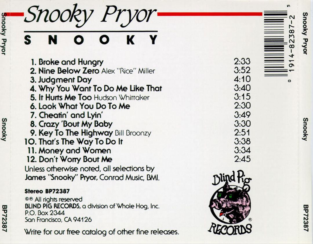 Snooky cover art