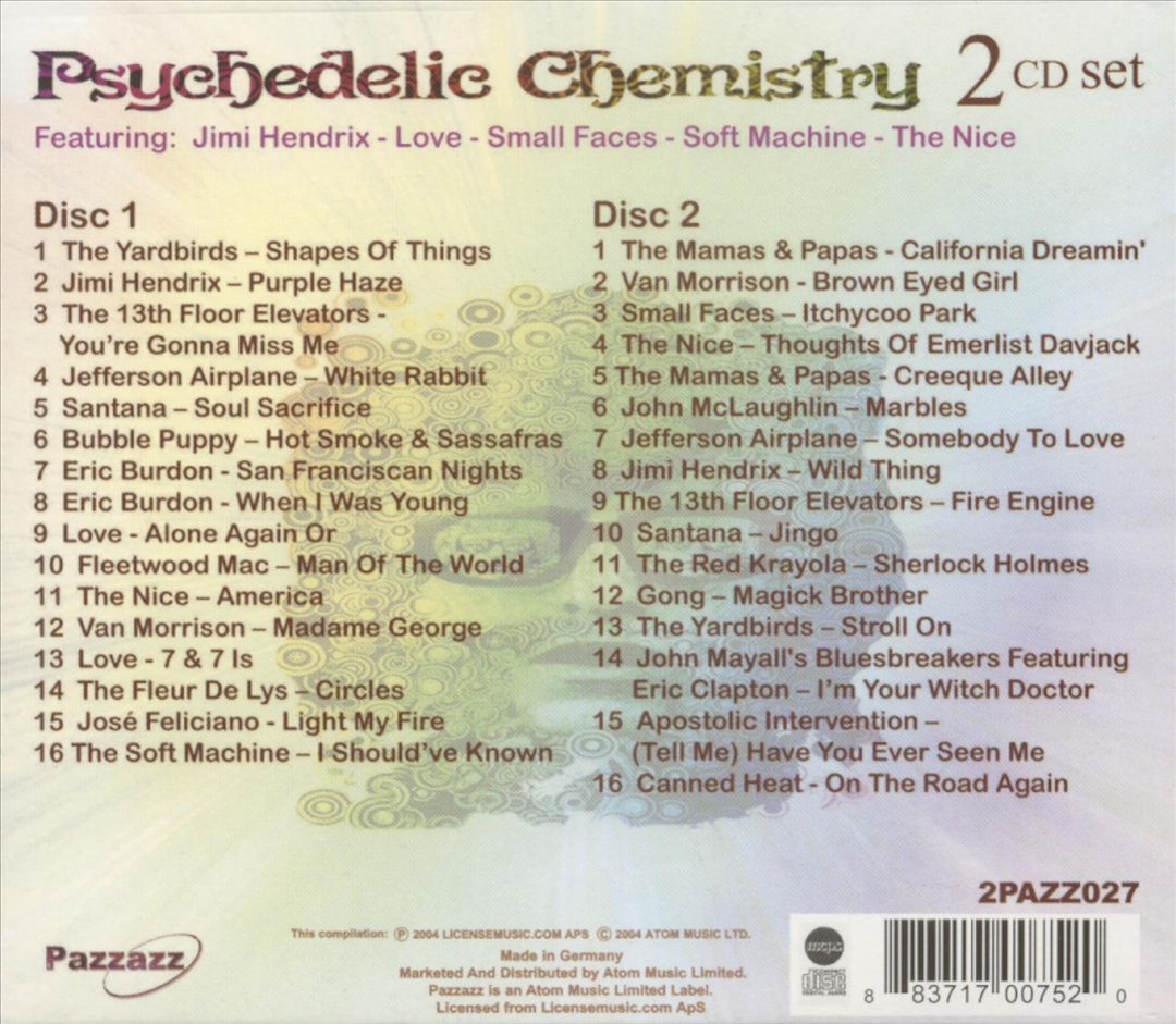 Psychedelic Chemistry, Vol. 1 [2 Disc] cover art