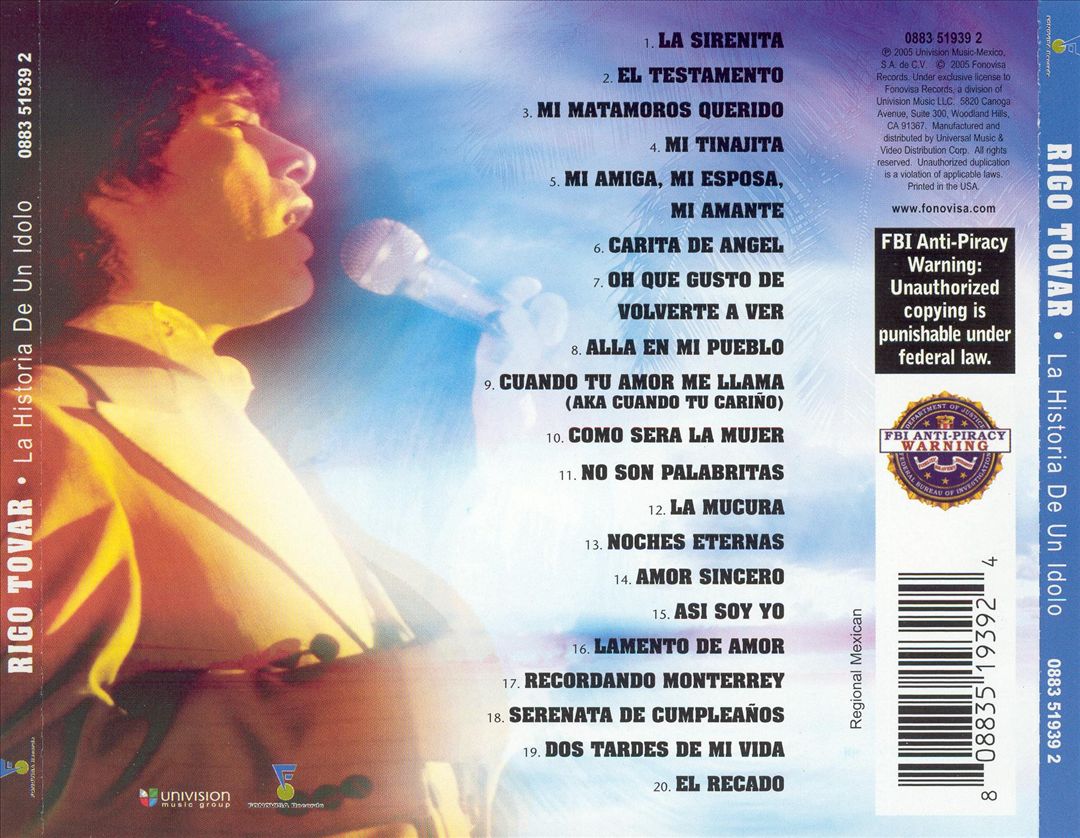 Historia de un Idolo cover art