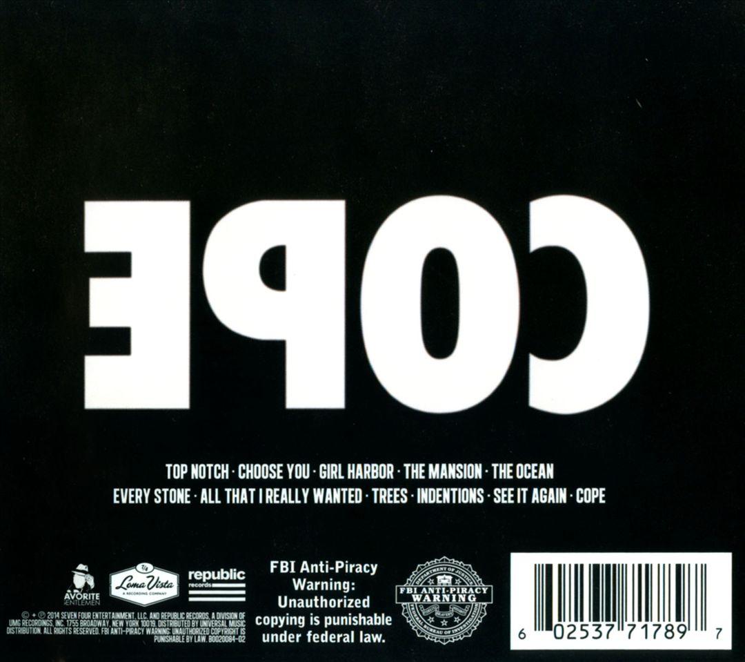 Cope cover art