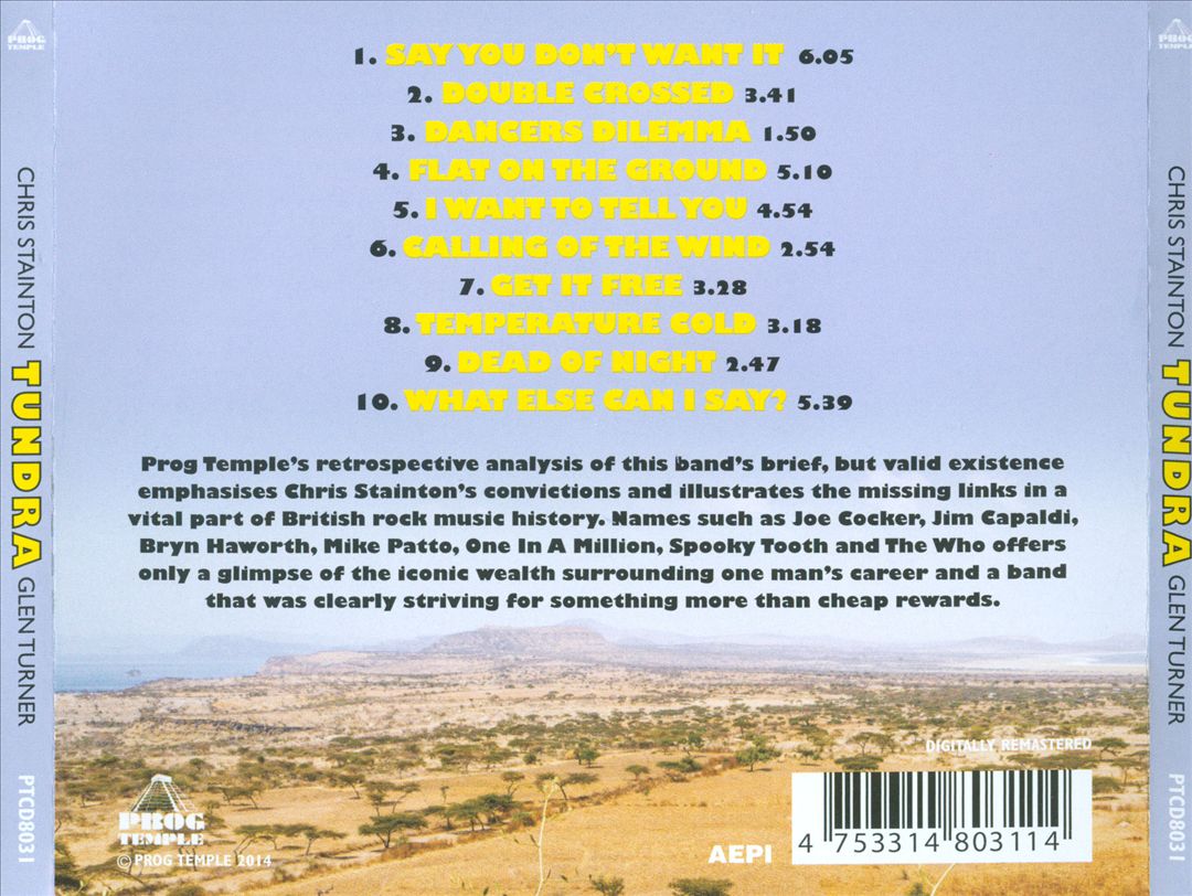 Tundra cover art