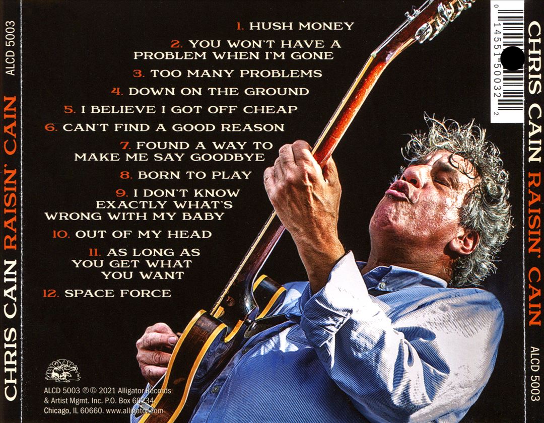 Raisin' Cain cover art