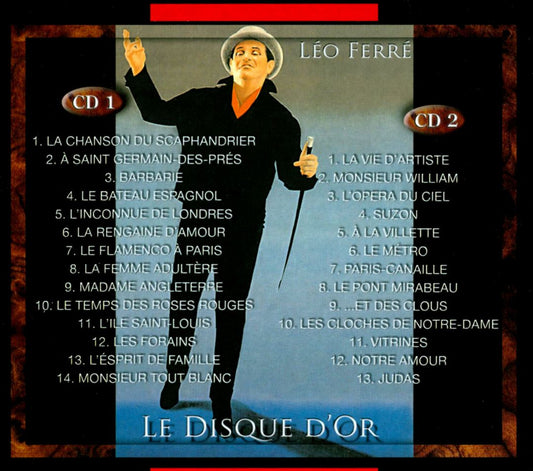 Disque d'Or cover art