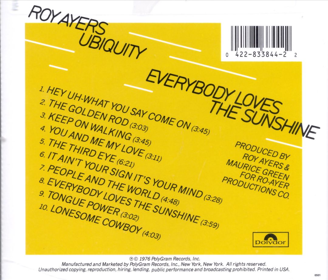 Everybody Loves the Sunshine cover art